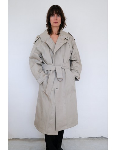 Cotton trench coat ou a consommer sur place