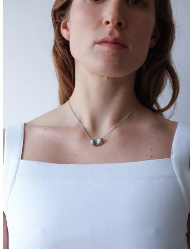 Elsa Peretti for Tiffany & Co. silver necklace Les êtres humains sont 