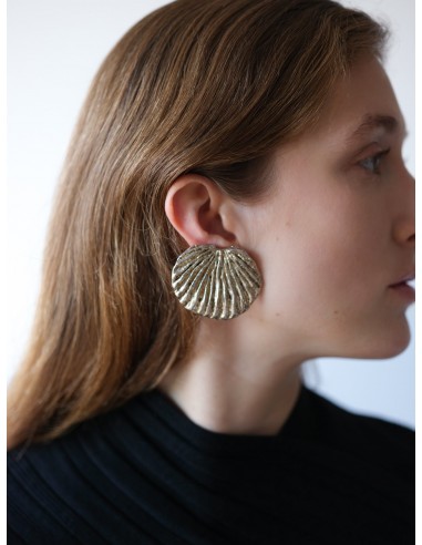 Metal clip earrings l'achat 