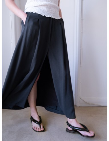 90's Giorgio Armani slit skirt les muscles