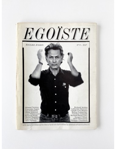 Egoïste N°9 Richard Avedon seft portrait, 1985 france