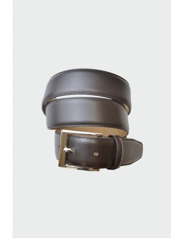 Ceinture Lisse Marron destockage