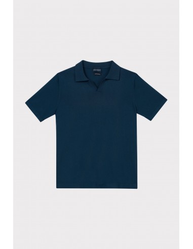 Polo Antonello Bleu en ligne des produits 