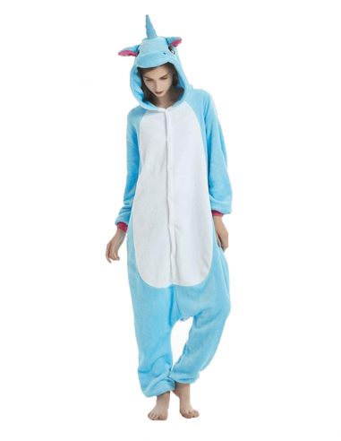 Combinaison Pyjama Licorne Azur-en-Ciel Par le système avancé 