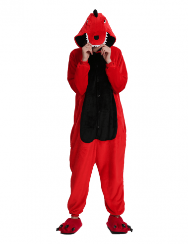 Combinaison Pyjama Dinosaure Rouge Voir les baskets