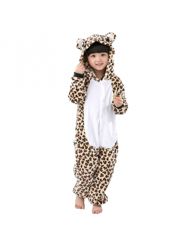 Combinaison Pyjama Léopard Enfant l'achat 