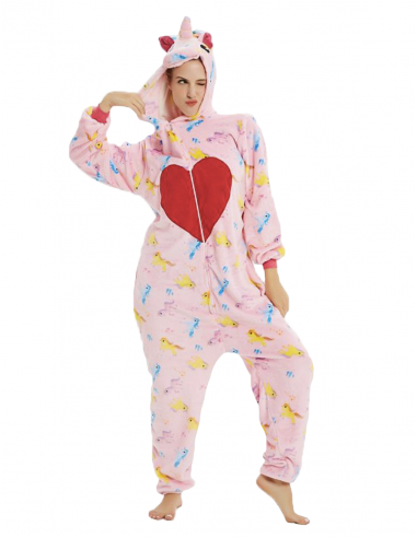 Combinaison Pyjama Licorne Messagère du Coeur Voir les baskets