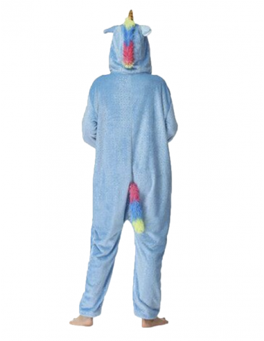 Combinaison Pyjama Licorne Arc-en-Ciel Bleue Découvrez la collection