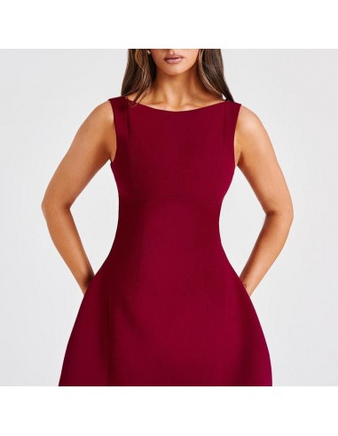 Robe rouge luxe : Élégance et Sophistication vente chaude votre 