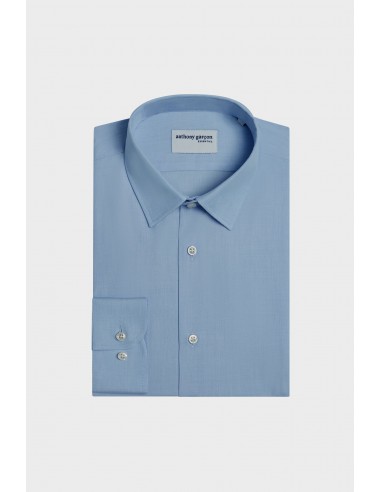 Chemise Slim Apoyo Bleu col français ouvre sa boutique