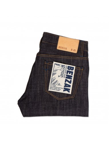 B-01 Slim - 13oz. Brown Cotton Selvedge meilleur choix