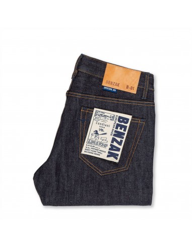 B-01 Slim - Special 2 15oz. Vintage Indigo Selvedge livraison et retour toujours gratuits