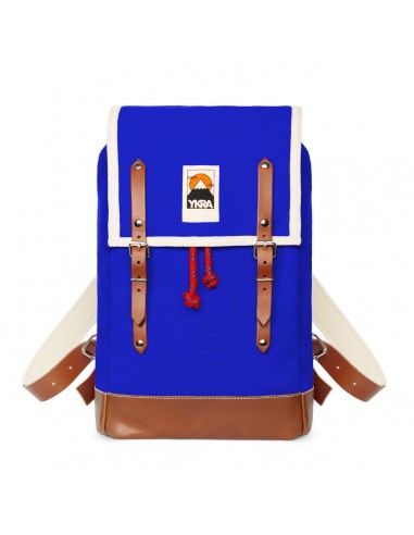 Matra Leather Backpack- Blue est présent 