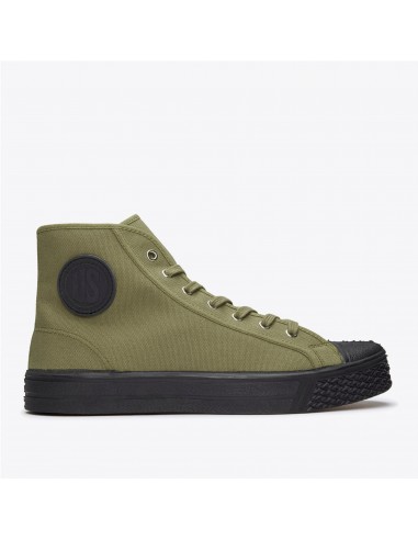 High Top Vulcanised - Military Green / Black Sole paiement sécurisé