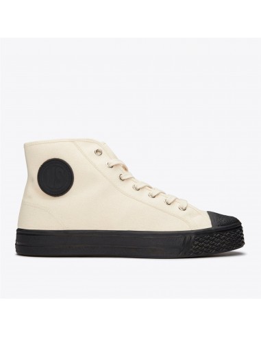 High Top Vulcanised - White / Black Sole à prix réduit toute l'année