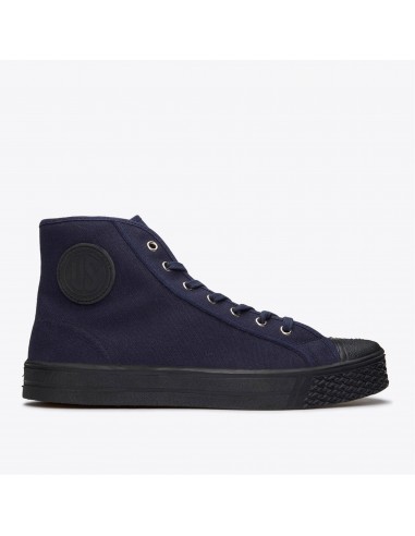 High Top Vulcanised - Navy / Black Sole la livraison gratuite