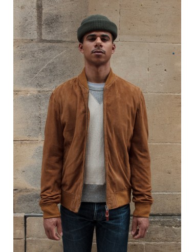 Bomber Goat Suede - Cognac livraison et retour toujours gratuits