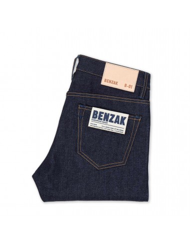 B-01 Slim - 14oz. Easy Fade LHT Selvedge rembourrage situé sous