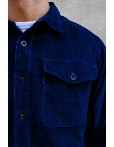 BWS-04 Scout Overshirt - 10oz indigo corduroy Venez découvrir notre 