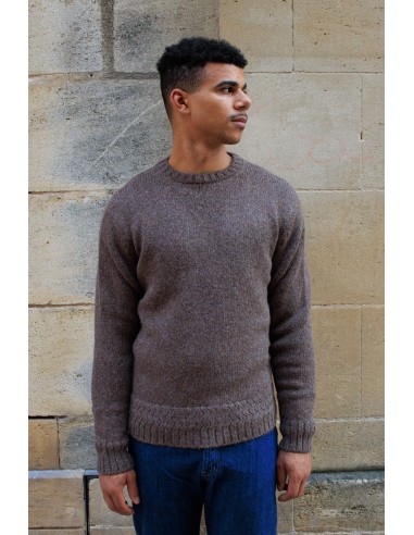 Alpaca Crewneck Sweater - Oak de France