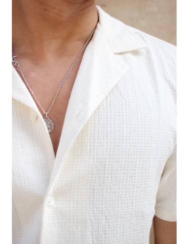 Artisan Shirt SS - Plain Off White Toutes les collections ici