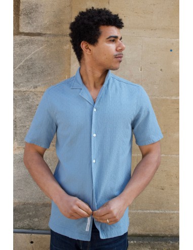 Artisan Shirt SS - Plain Steel en linge