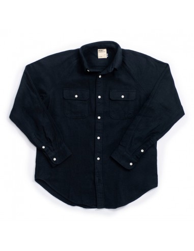 Alaska Flannel Shirt - Black destockage