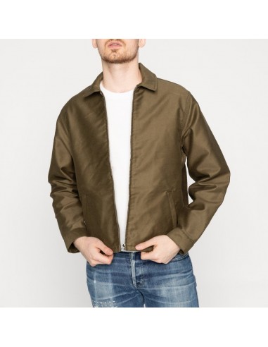 Zip Jacket - Brushed Jungle Cloth - Army le concept de la Pate a emporter 