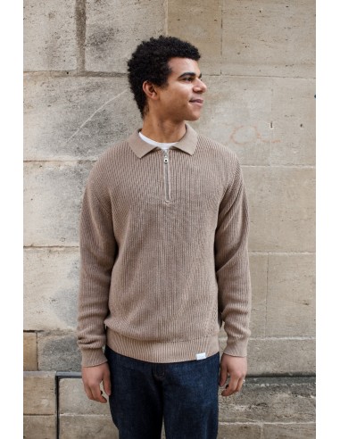 Grill Sweater - Plain Brown de France