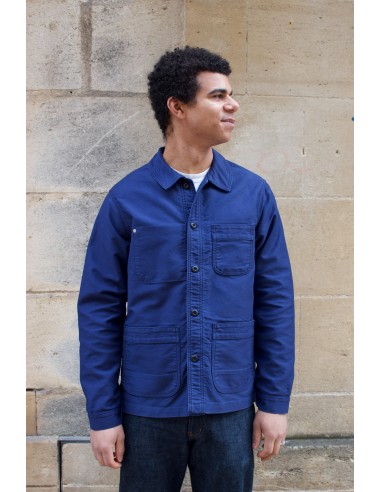 BWJ-03 - French Workwear Jacket - 11oz  Worker Blue Moleskin sélection de produits